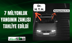 7 Milyonluk Yangının Zanlısı Tahliye Edildi