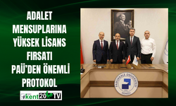 Adalet Mensuplarına Yüksek Lisans Fırsatı PAÜ’den Önemli Protokol