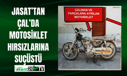 JASAT’tan Çal’da Motosiklet Hırsızlarına Suçüstü