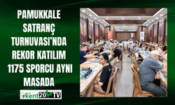 Pamukkale Satranç Turnuvası’nda Rekor Katılım: 1175 Sporcu Aynı Masada