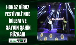 Honaz Kiraz Festivali’nde İkilem ve Saygın Şahin Rüzgarı
