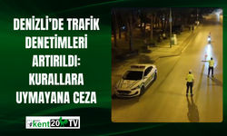 Denizli’de Trafik Denetimleri Artırıldı: Kurallara Uymayana Ceza