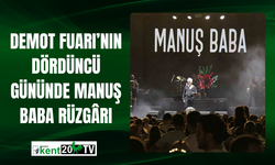 DEMOT Fuarı'nın Dördüncü Gününde Manuş Baba Rüzgârı