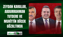 Zeydan Karalar, Abdurrahman Tutdere ve Muhittin Böcek Gözaltında