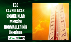 Ege Kavrulacak! Sıcaklıklar Mevsim Normallerinin Üzerinde