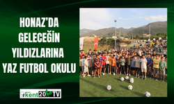 Honaz’da Geleceğin Yıldızlarına Yaz Futbol Okulu