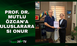 Prof. Dr. Mutlu Özcan’a Uluslararası Onur