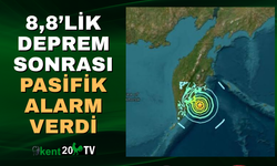 8,8’lik Deprem Sonrası Pasifik Alarm Verdi
