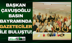 Başkan Çavuşoğlu Basın Bayramında gazeteciler ile buluştu!