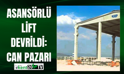 Asansörlü Lift Devrildi: Can Pazarı