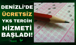 Denizli'de gençlere ücretsiz YKS tercih danışmanlığı