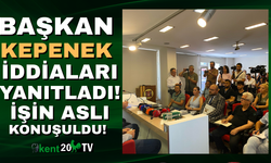 Başkan Yüksel Kepenek, basın açıklaması yaptı!