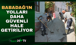Babadağ’ın Yolları Daha Güvenli Hale Getiriliyor