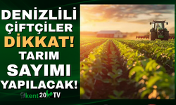 Denizlili çiftçiler dikkat, TÜİK duyurdu!
