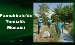 Pamukkale’de Temizlik Mesaisi