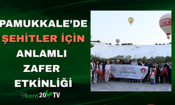 Pamukkale’de Şehitler İçin Anlamlı Zafer Etkinliği