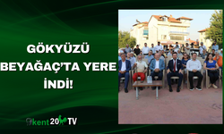 Gökyüzü Beyağaç’ta Yere İndi!