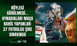 Böylesi görülmedi... Oynadıkları maça bahis yapanlar: 37 futbolcu şike sınavında