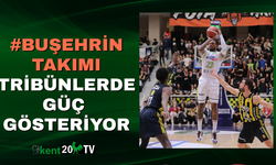 #BuŞehrinTakımı Tribünlerde Güç Gösteriyor
