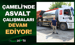 Çameli Belediyesinin asvalt çalışmaları devam ediyor!