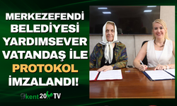 Merkezefendili yardımsever ile protokol imzalandı!