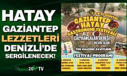 Gaziantep-Hatay lezzetleri Denizlililer ile buluşacak!