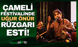 9. Çameli Kültür, Turizm, Tarım ve Doğa Sporları Festivali’nin 3. Günü Uğur Önür Konseri eşliğinde Coşkuyla Devam Etti