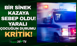 Denizli'de motor kazasında 6 yaşındaki çocuk ağır yaralandı!