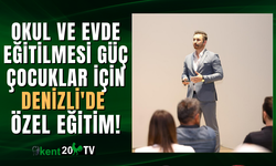 Okul ve evde eğitilmesi güç çocuklar için Denizli'de özel eğitim!