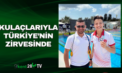 Kulaçlarıyla Türkiye’nin Zirvesinde