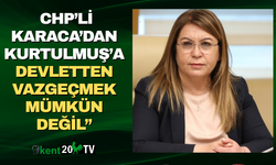 CHP’li Karaca’dan Kurtulmuş’a: Devletten Vazgeçmek Mümkün Değil”