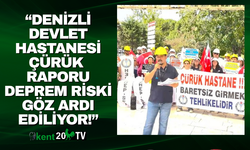 “Denizli Devlet Hastanesi çürük raporu: Deprem riski göz ardı ediliyor!”