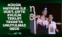 Küçük Hayranı ile Düet, Çifte Evlilik Teklifi: Tavas’ta Unutulmaz Gece