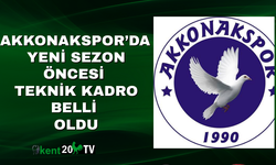 Akkonakspor’da Yeni Sezon Öncesi Teknik Kadro Belli Oldu
