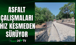 Asfalt Çalışmaları Hız Kesmeden Sürüyor