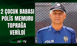 2 çocuk babası polis memuru toprağa verildi
