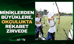 Miniklerden büyüklere, okçulukta rekabet zirvede
