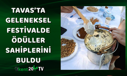 Tavas’ta Geleneksel Festivalde Ödüller Sahiplerini Buldu