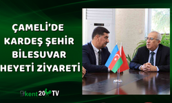 Çameli’de Kardeş Şehir Bilesuvar Heyeti Ziyareti