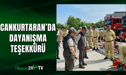 Cankurtaran’da Dayanışma Teşekkürü