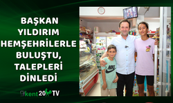 Başkan Yıldırım Hemşehrilerle Buluştu, Talepleri Dinledi