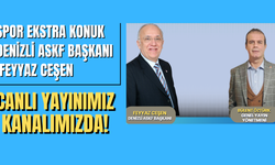SPOR EXTRA KONUĞU DENİZLİ ASKF BAŞKANI FEYYAZ CEŞEN KENT20TV'DE