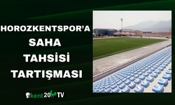 Horozkentspor’a Saha Tahsisi Tartışması