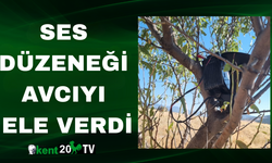 Ses Düzeneği Avcıyı Ele Verdi