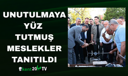 Unutulmaya Yüz Tutmuş Meslekler Tanıtıldı