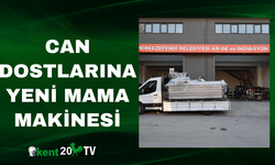 Can Dostlarına Yeni Mama Makinesi