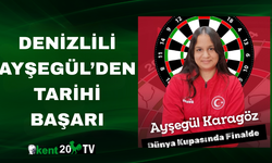 Denizlili Ayşegül’den Tarihi Başarı
