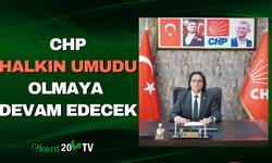 CHP  Halkın Umudu Olmaya  Devam Edecek