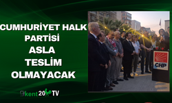 “Cumhuriyet Halk Partisi Asla Teslim Olmayacak”