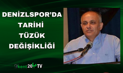 Denizlispor’da tarihi tüzük değişikliği